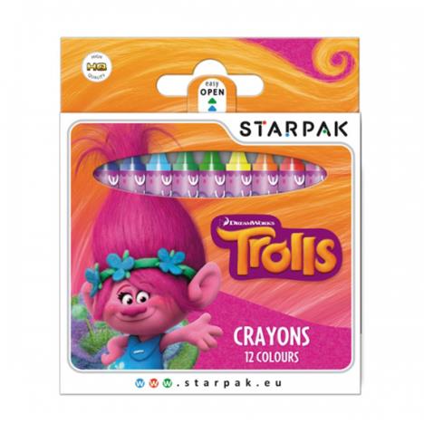 Trolls Crayons Set of 12 £1.29